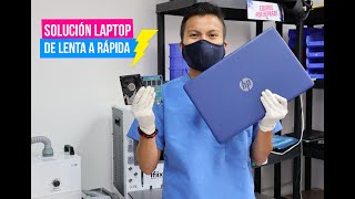 Solución laptop HP de lenta a rápida