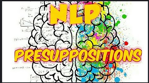 NLP Presuppositions  Map is not the territory.   NLP Malayalam-5