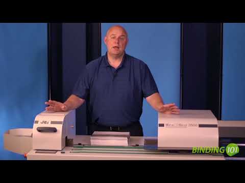 FAQs - James Burn Wire-O® Bind 3500 (WOB 3500) Semi-Automatic Binding Machine