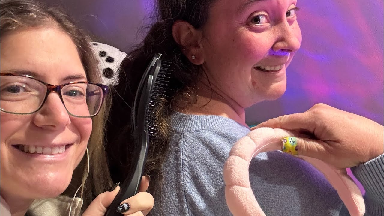 Hair and Back Relaxation ASMR #asmr #asmrrelaxation #asmrhairplay 