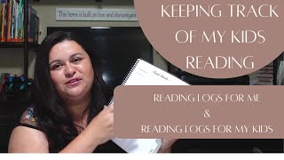 How I Track My Kids Reading/ Reading Logs