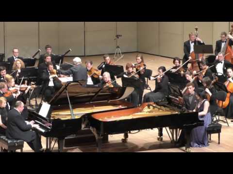 F.Mendelssohn Concerto for 2 Pianos/A.Ghindin-E.Metchetina V.Ponkin (conductor)