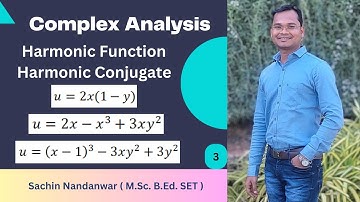 Harmonic Function | Conjugate Function by Sachin Nandanwar
