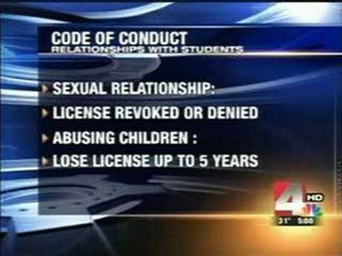 Revised Teacher Code of Conduct