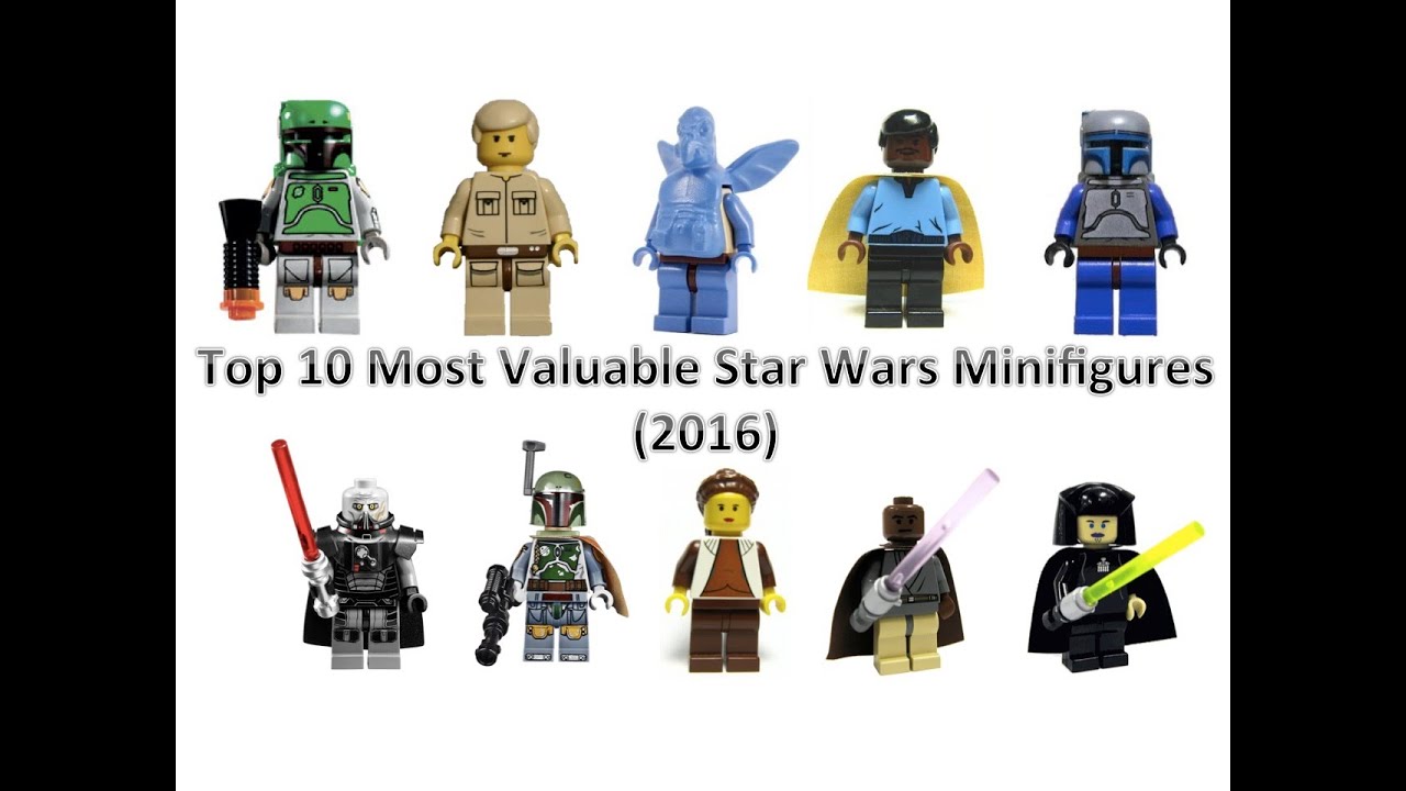 most expensive lego minifigures