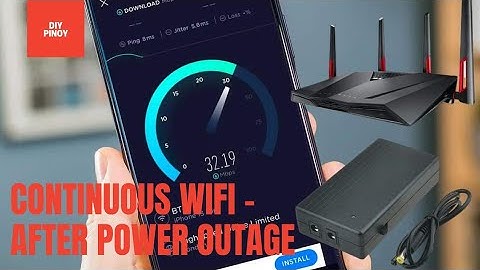 DIY PINOY Mini UPS for WiFi Router V3.0 | 12V Mini UPS | Work From Home