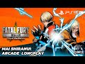 Fatal Fury: City of The Wolves - Mai Shiranui  Arcade Longplay - (PS5 Pro) - No Commentary