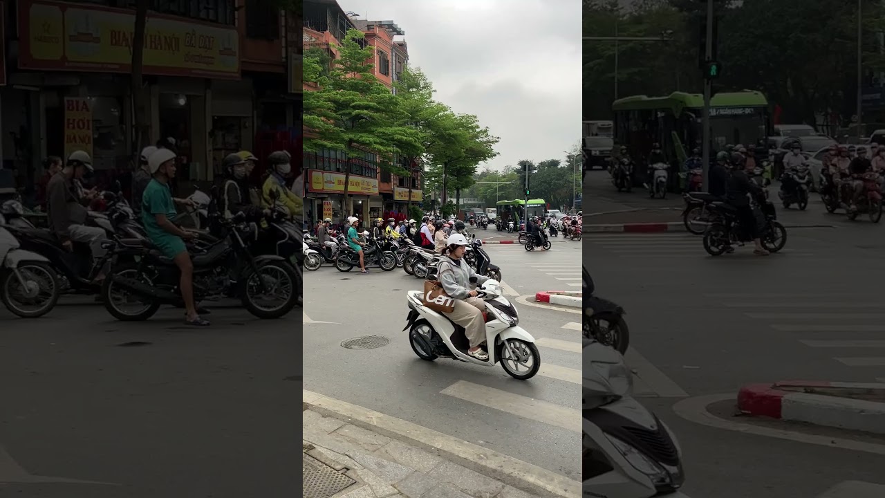 みな安全運転。素晴らしい国。 #ベトナム