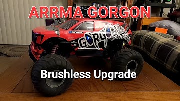 Arrma Gorgon Brushless Upgrade! 3s Speed Test!