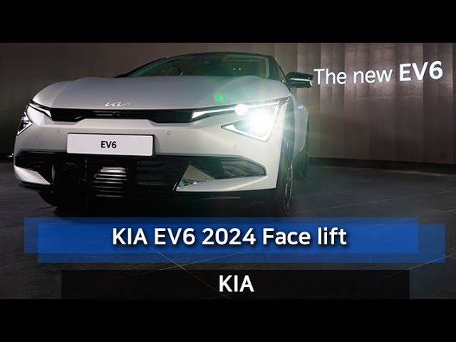 New 2024 Kia EV6 Launched Facelift class=