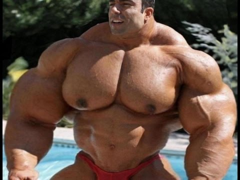 World's biggest steroid man