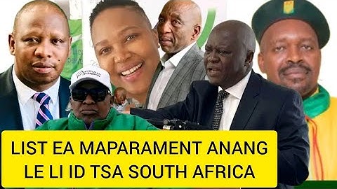 LESOTHO LE BUSOA KE BATHO BA SOUTH AFRICA JOO