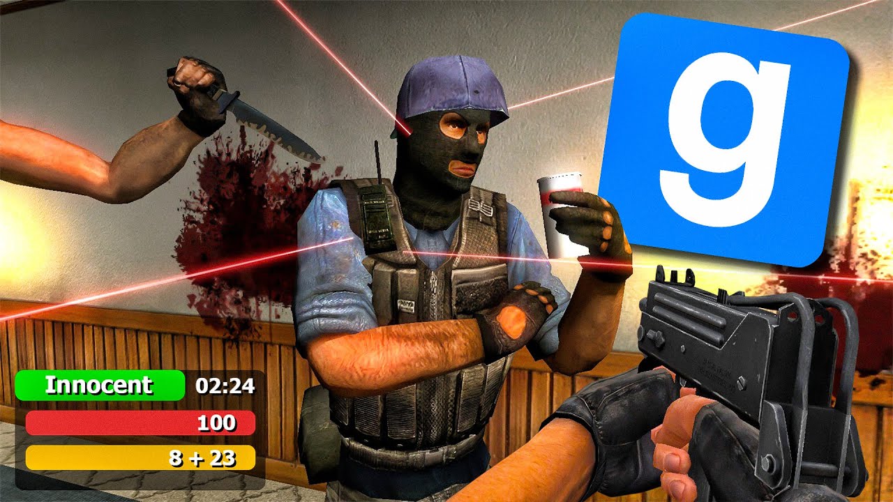 🔥 STREAMERS juegan GARRY'S MOD...