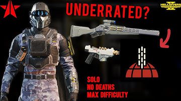 HELLDIVERS 2: DONT SLEEP ON THIS LOADOUT!(SOLO MAX DIFFICULTY NO DEATHS ALL CLEAR)