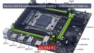 MUCAI X99 P4 motherboard DDR4 16GB(2 * 8GB)2666MHz RAM memory ... — Best Buy 2026 | Great Quality!
