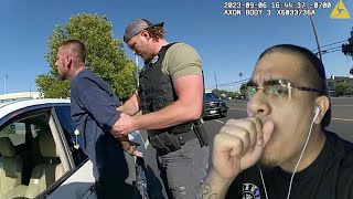 DUDE RUNS FROM COPS ANS HIDES GUN UP HIS … 👀