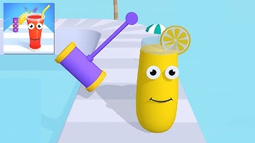 Juice Run Games Gameplay #11 All Levels Android IOS, Walkthough Mobile Stick Run New Update