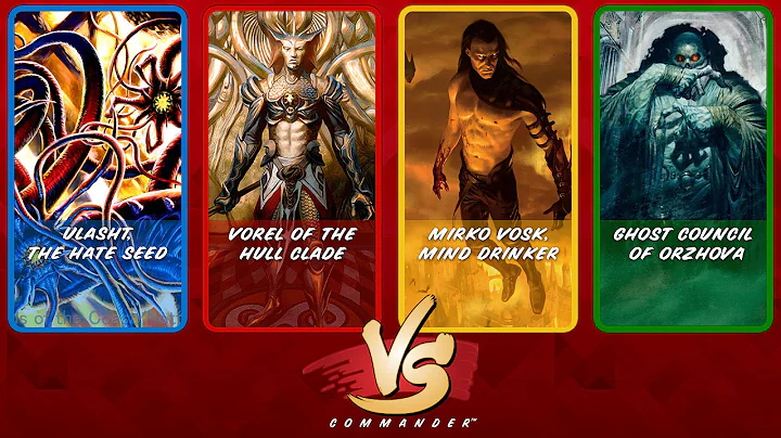 Commander Vs S2E6: Ulasht vs Vorel vs Mirko Vosk vs Ghost Council [MtG: Multiplayer]