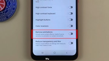 How to reduce motion, delete animations on Samsung A03 Android 13