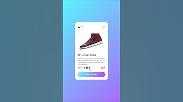 Product Card UI Design