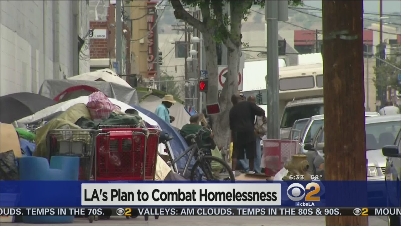 LA City Council To Declare Local Emergency On Homelessness - YouTube