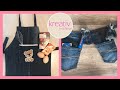 Geschenk für Kinder nähen 😍 Kochschürze & Arbeitsgürtel nähen - Ohne Schnittmuster aus alter Jeans