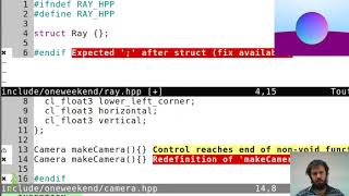 C++: Raytracing in One Weekend in OpenCL - Camera