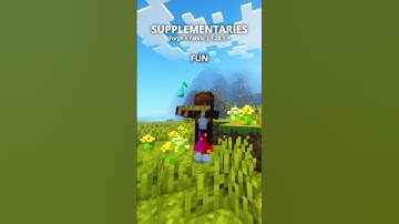 Supplementaries Mod for Minecraft 🔥