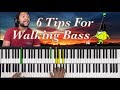 #24: Learn How To Walk Bass to ANY Chord Progression Using These 6 Tips