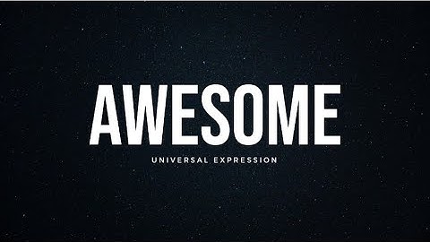 Editable and Stylish Title Text Typography Animation - FlexClip