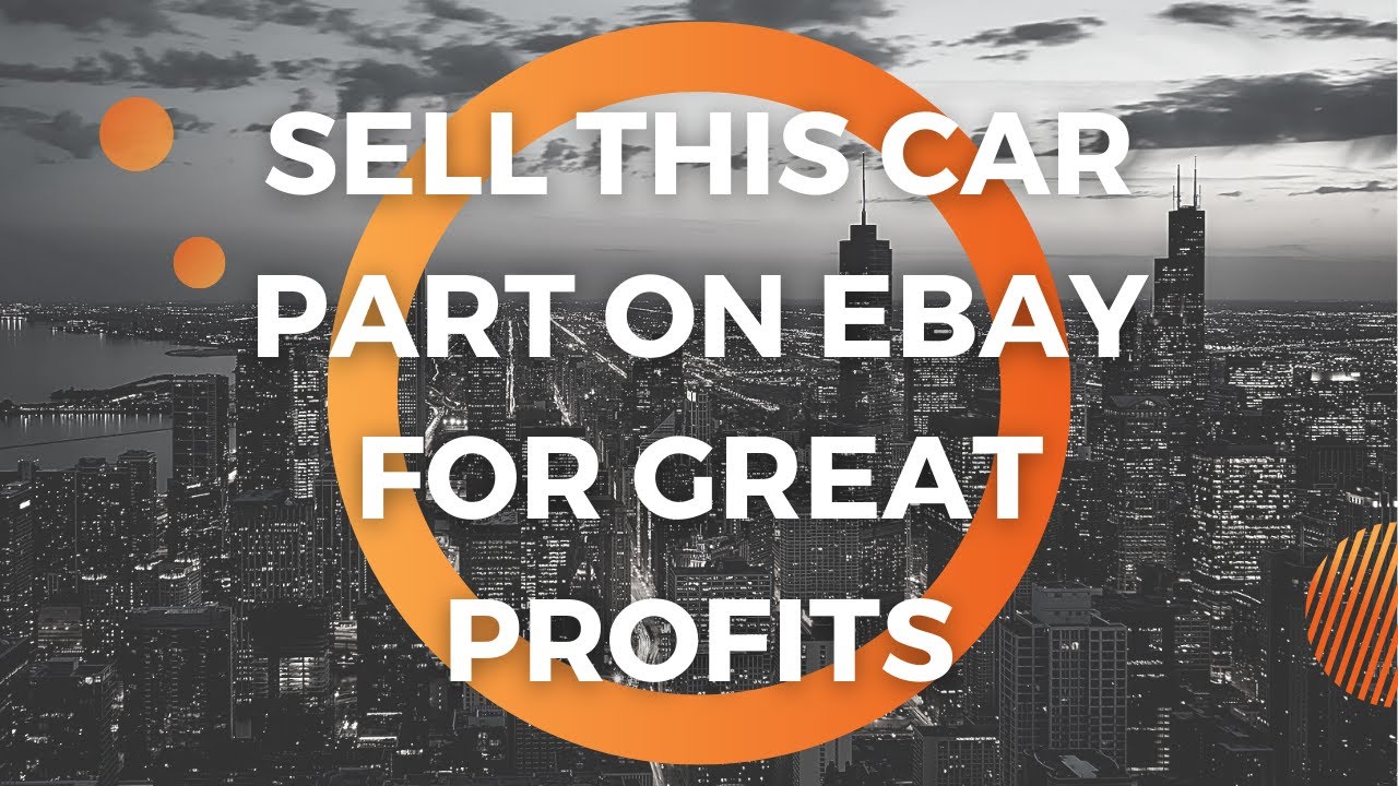 Ebay Business parting out cars for profit! What sells on eBay to make money from home!!