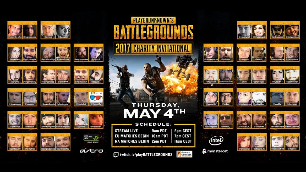 [PUBG] PlayerUnknown's Battlegrounds Charity Invitational - Game 3 NA