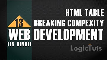 Html Table  part 1 In HINDI