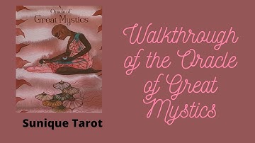 First Impressions of the Oracle of Great Mystics Kickstarter @ Earthmoonmagick