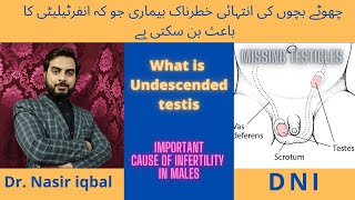 what is the treatment of undescended testis | what is undescended testes | DNI