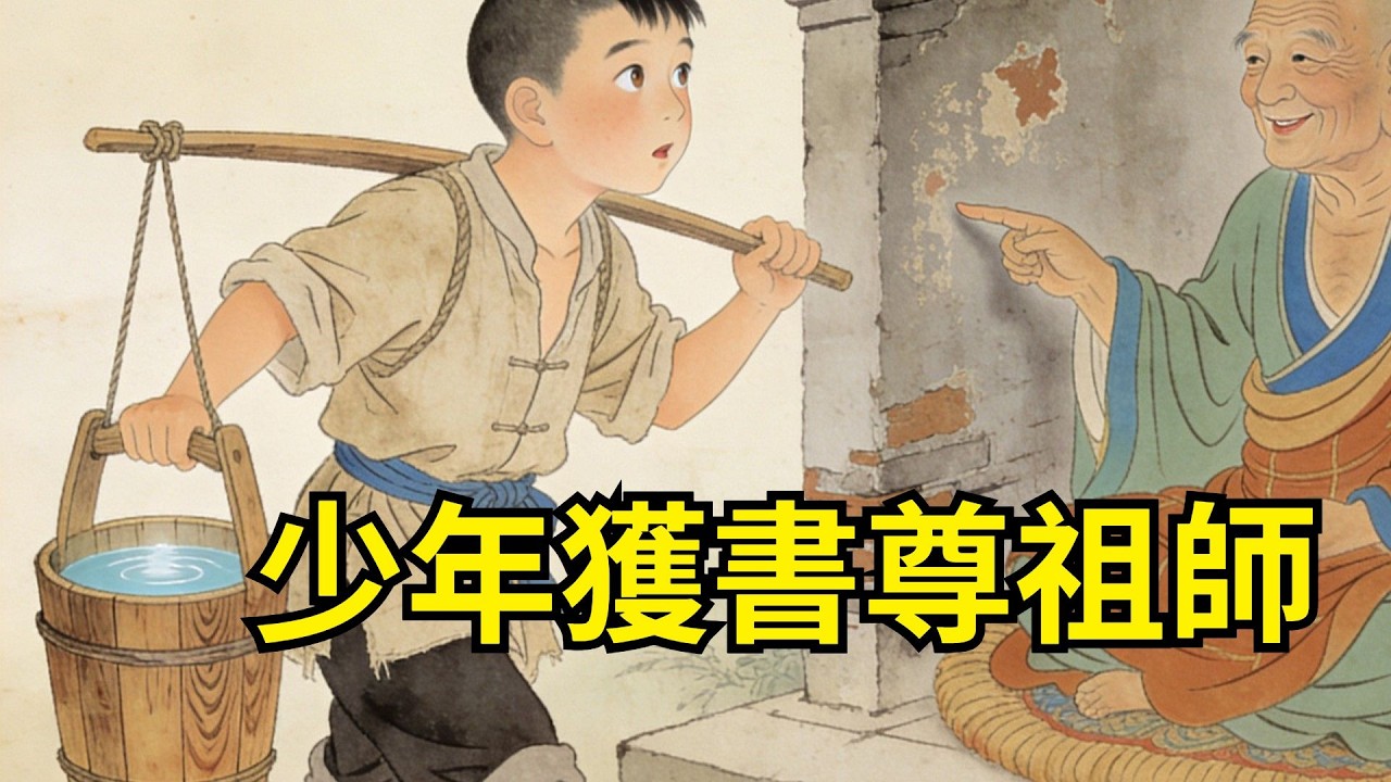 少年替瘸腿和尚挑水三年，和尚臨終指破廟東牆：妳家分產，只要這堵牆。他含淚答應牆倒後現密室，藏《魯班營造法式》孤本，木匠行尊他為祖師！【心事郵局】#民間故事#傳統故事#故事頻道#聽書#睡前故事#情感