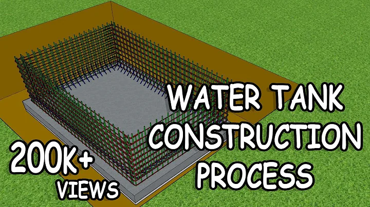 Water Tank Construction Process | Step by Step | Rebar Placement - DayDayNews