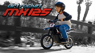 Razor MX125 Dirt Rocket Ride Video