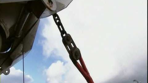 Shuttle tanker loading oil at the Norne production ship