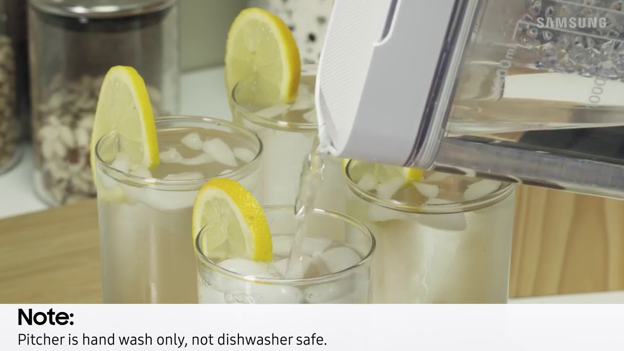 Self filling water pitcher built into fridge door : r/INEEEEDIT