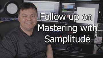 Follow up on mastering with Samplitude Pro X4