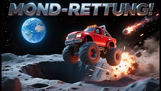 Das Monster-Truck-Lied für Kinder 🌕 | Die große Rettung auf dem Mond! Kinderlieder