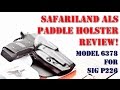 Safariland ALS Holster for Sig P226 Review Model 6378