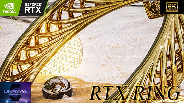 "RTX RING"- but in 8k 60 fps! | UE5 RTX Real-Time render