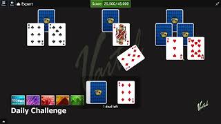 Microsoft Solitaire Collection | Daily Challenge October 29, 2023 | TriPeaks Expert