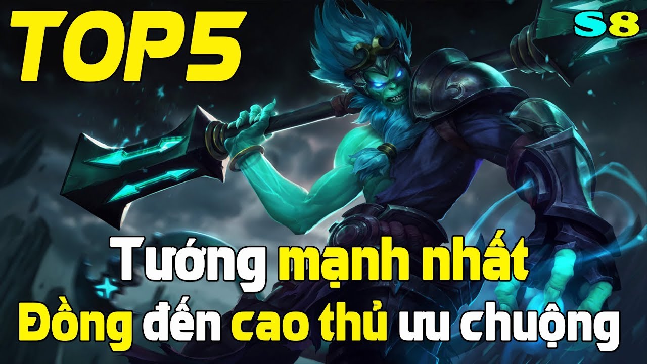 Liên quân mobile Top 5 Tướng cực mạnh từ Đồng đến cao thủ được lựa chọn leo rank nhiều nhất TNG