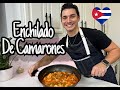 Enchilado de camaronesgio en la cocina cocina cubana