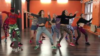 Dancehall Basic moves routine by Somique | Shaggy - Angel