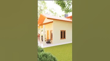 House exterior rendering animation #architecture #exterior #youtube #3dmodeling #youtubeshorts