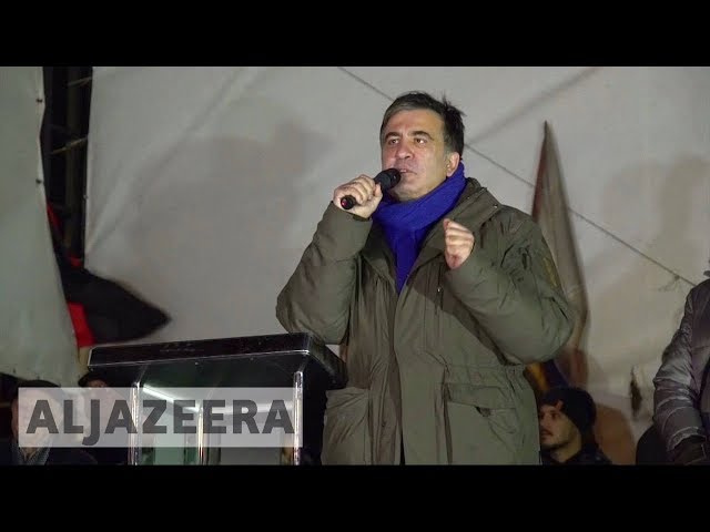 Mikheil Saakashvili re-arrested in Ukraine class=